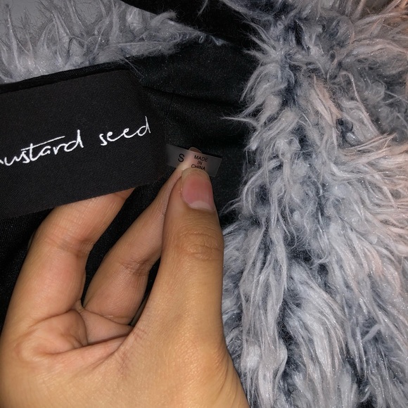 Fashion Nova Fuzzy Jacket - Picture 5 of 6